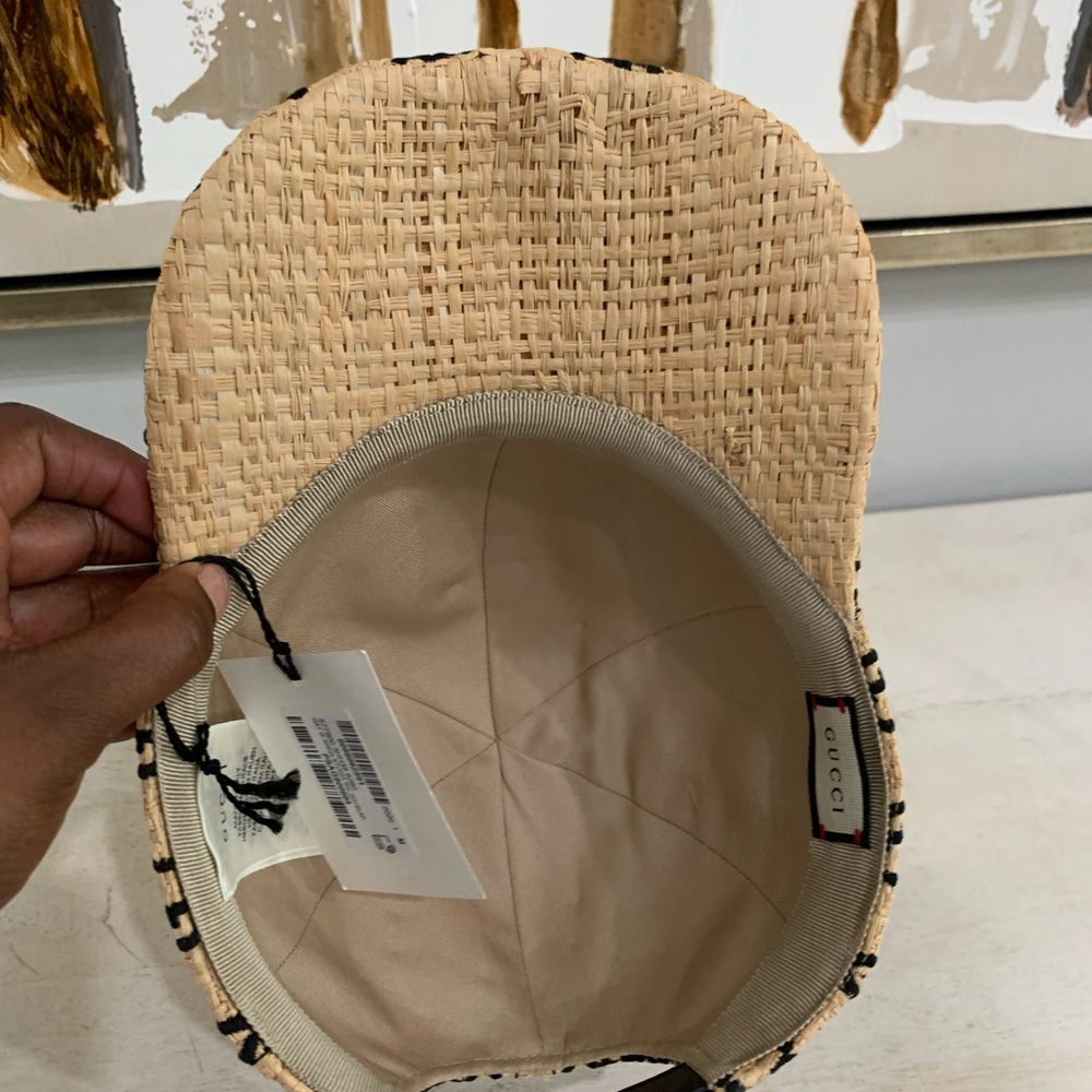 Gucci Rafia Cap - Picture 6 of 11